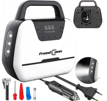 FreedConn ATJ1866 12V/230V LED LCD automobilinis kompresorius