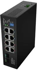 Šakotuvas Komutatorius Lanberg ILGE-8P-2S-120 Light Industrial PoE 4XBT 4XAT 2XSFP DIN Gigabit Ethernet