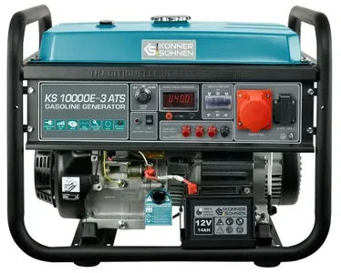 KÖNNER & SÖHNEN Benzininis Generatorius 7,5kW 230/400V KS 10000E-3 ATS