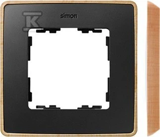 Kontakt-Simon Simon Detail 82 Vieno rėmo Detail Select-wood GRAFIT / Base Wood 8201610- 271