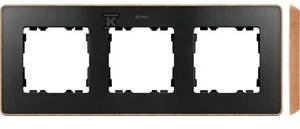 Kontakt-Simon Simon Detail 82 Triple rėmo Detail Select-wood GRAFIT / Base Wood 8201630-271