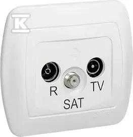 Kontakt Simon AAS/11 GN.RTV-SAT Baltas GALAS.