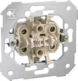 Kontakt-Simon Dviejų polių jungiklis Simon 82 16AX mechanizmas (75133-39)