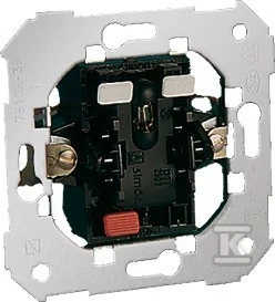 Kontakt-Simon Simon 82 laiptų jungiklis su apšvietimo 10AX mechanizmu (75204-39)