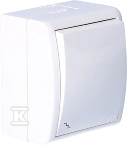 Kontakt Simon LAIPTŲ JUNGTIS N/T IP54 AQUARIUS BALTA