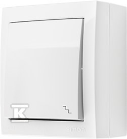 „Kontakt-Simon Simon Aquaclick“ laiptų jungtis, 16 AX, 250 V balta ACW6A / 11