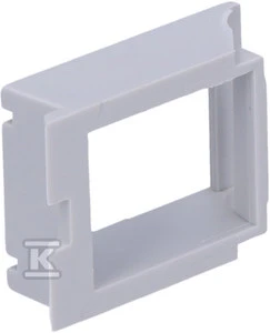 Keystone modulio rėmelis, šviesiai pilkas
