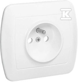 Kontakt Simon AGZ1E/11 GN.SINGLE WITH/U BIA.