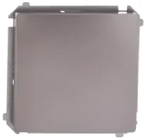 Kontakt-Simon Simon Basic 10AX 250V inox viena jungtis (BMW1.01/21)
