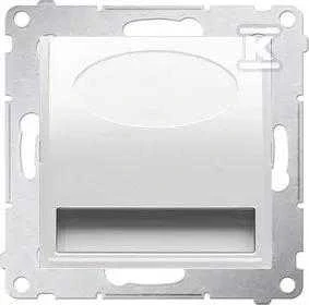 Kontakt-Simon Simon 54 LED šviestuvas 14V DC 0.4W neutrali balta 4200K balta DOS14B.01/11