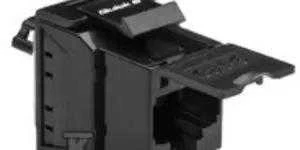 Kontakt-Simon RJ45 cat.6 UTP kompiuterio lizdo įdėklas su apsauga nuo dulkių FBRJ456 - FBRJ456