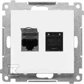 Kontakt Simon GN.2-KR.KOM.RJ45 K.6E P. Baltas M.SIMON5