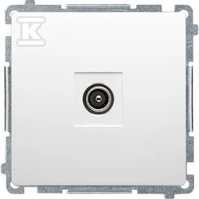 Kontakt-Simon Simon Basic R- TV antenos lizdas (galutinis, baltas) (BMAK3.01 / 11)