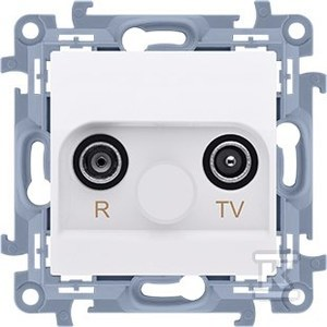 Kontakt Simon GN.ANTEN.R-TV END Baltas SIMON10