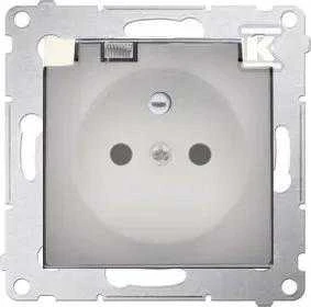 Kontakt-Simon Socket SIMON54 hermetiškas 1 kryptis be 16A IP44 kremo – DGZ1BZ.01/41A