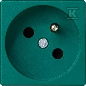Kontakt-Simon K45 Jungtis lizdas vienas su / U 16A IP20 žalia (K22 / 27)