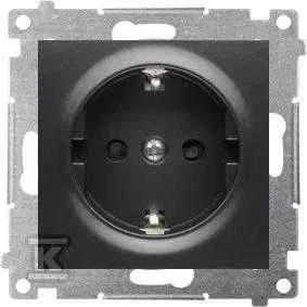 Kontakt Simon GN.SCHUKO TRANS.Juodas SIMON54