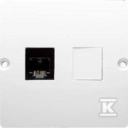Kontakt Simon GN.TELEF.RJ 11 TALPA Baltas BMTF1.02/11