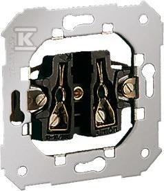Kontakt-Simon Vienvietis lizdas Simon 82 be įžeminimo, 16A mechanizmas (75431-39)