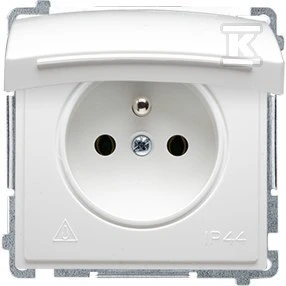 Kontakt Simon GN.Z/U IP44 BIA.PRZE.STYK.BMGZ1BZ.01/11