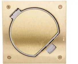 Kontakt-Simon Connect Insert K45 vieno lizdo dėžutė su 16A IP68 žalvariu (TSC-KSE2-23-71)