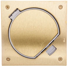 Kontakt-Simon Connect Insert K45 vieno lizdo dėžutė su 16A IP68 žalvariu (TSC-KSE2-23-71)
