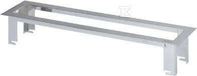 Kontakt-Simon Connect Ofiblok Line 6xK45 tvirtinimo kronšteinas, matinis chromas KSF136/8 (TSC-KSF136-8)