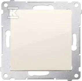 „Kontakt-Simon Simon 54“ vieno mygtuko 16AX 250V kremas (DP1A.01/41)