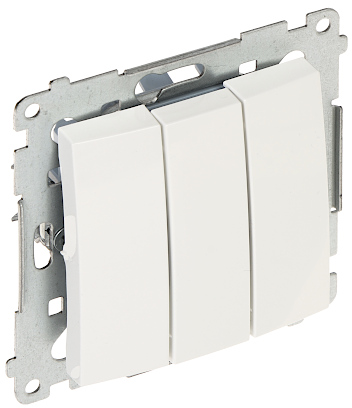 Kontak Simon TRIPLE PUSH BUTTON DP31.01/11-SIMON54 250 V 10 A