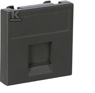Kontakt-Simon K45 PCB elektroninis viengubas RJ butas su pilku grafito diafragma - K76 / 14