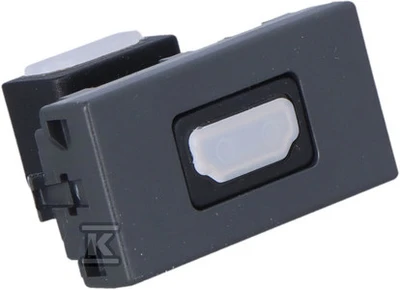 Grafito HDMI K45 modulis su apsaugine gumele