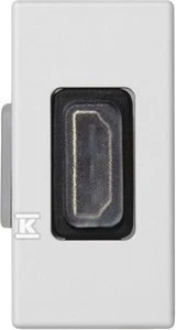 HDMI lizdas Kontakt Simon 22,5x45 mm