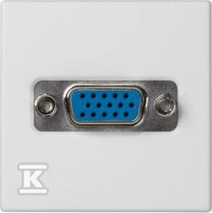Kontakt Simon PŁYT.K45 VGA ŚRUB.BIEL