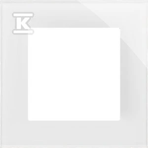 Kontakt Simon RĖMAS.1-CR.NATŪRALUS STIKLAS. KLASIKINĖ BALTA SIMON
