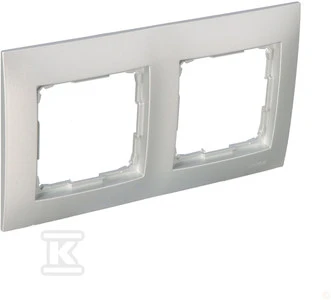 Kontakt Simon RAM.2-KR.IP20/44 MATINIS SIDABRAS SIMON54