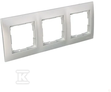Kontakt Simon RAM.3-KR.IP20/44 Sidabrinis MAT SIMON54