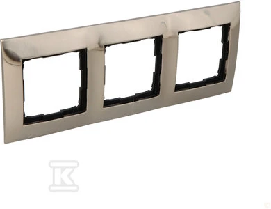 Kontakt Simon RAM.3-KR.METAL.INOX IP20/44 SIMON54