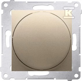 Kontakt-Simon Simon 54 Rotorinis reguliatorius reguliuojamiems šviesos diodams 230 V (modulis) 2250 W auksinis matinis DS9L.01/44