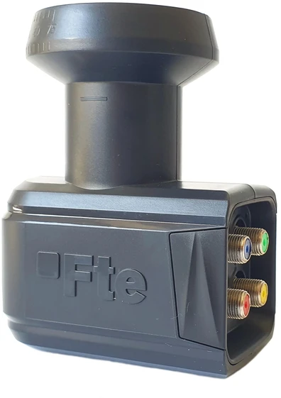 „Quattro FTE eXcellento“ juodas LTE 0,1 dB LNB