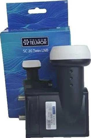 Telmor SC-20 Twin LNB konverteris su pakuote