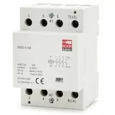 KOOP Elektro Modulinis kontaktorius 63-40 63A 4NO 230V 3P 3-FAZ IS63-3-40