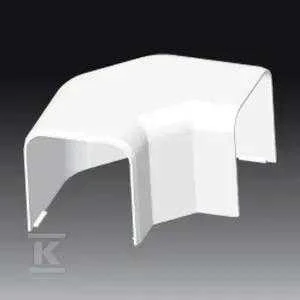 Kopos EKE kampinis dangtelis 60x60mm balta (8543)