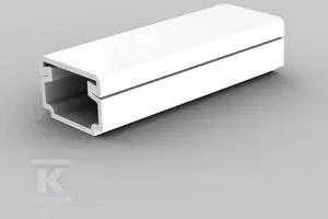 Lipnus kabelių lovelis Kopos LH 15X10_P2 (baltas, 15×10 mm, 2 m, su apsaugine plėvele)