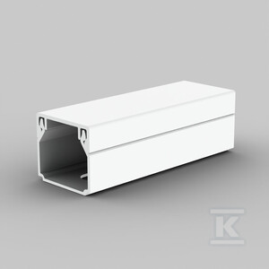 Lipnus kabelių lovelis Kopos LHD 20X20_P2 (baltas, 20×20 mm, 2 m, su apsaugine plėvele)