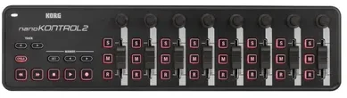 Korg NanoKontrol2 2 Juodas - MIDI controller, juodas