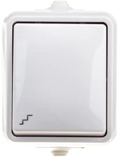 Kos Elektro System KOS Laiptų sujungimas Hidro hermetikos IP44 balta (120406)