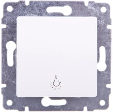 Kos Elektro System 510413 VENA Mygtukas /light/ balta 510413