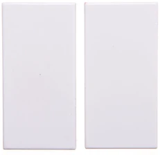 Kos Elektro System 660480 KOS66 Dvigubas raktas 2vnt.. 22.5x45 balta 660480