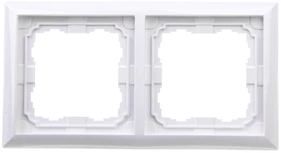 Kos Elektro System 660482 KOS66 Dvigubas rėmas balta 660482