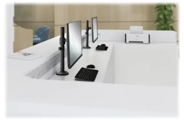 Laikiklis Assmann Electronic DIGITUS Single Monitorius stulpas